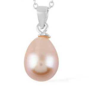 Lulu Dharma Lavender Pearl Pendant & Necklace